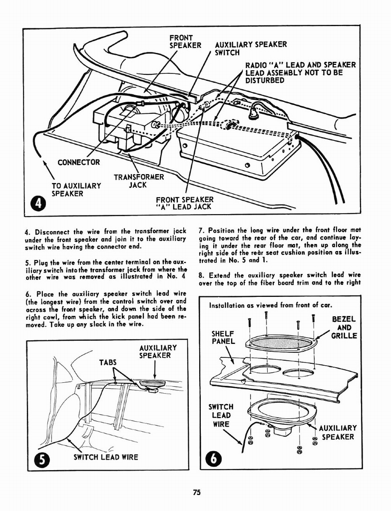 1955 Chevrolet Accessories Manual Page 7
